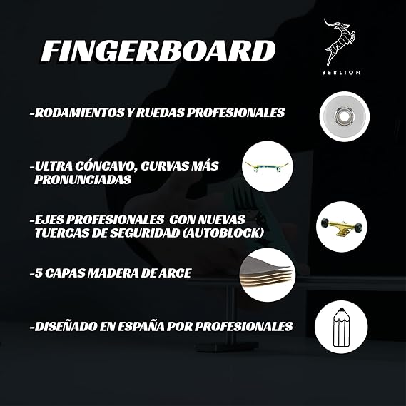Finger skate board berlion 4