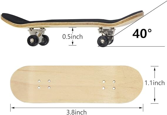 mini skate maple rojo 4